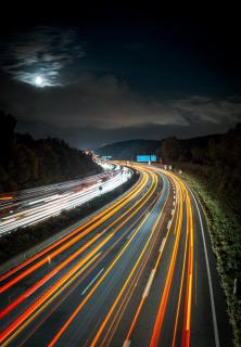 Autobahn @ Night