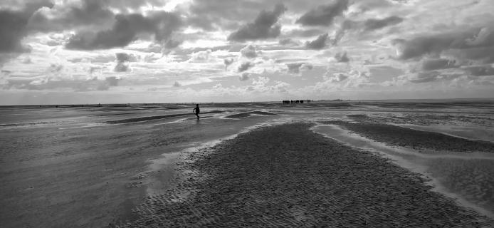 Kleine Menschen - großes Wattenmeer