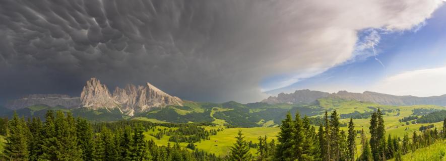 Wetterumschwung im Gebirge