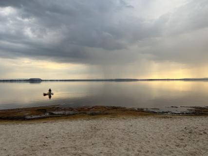 Kajak im Steinhuder Meer
