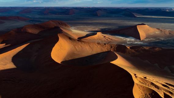Die Namib aus der Luft