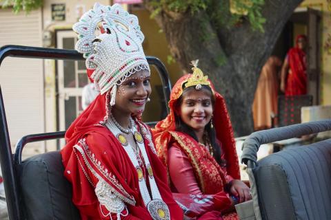 Indian religious parade 