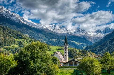 Kirche Pfunds Inntal