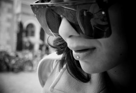 Sonnenbrille mit Franci