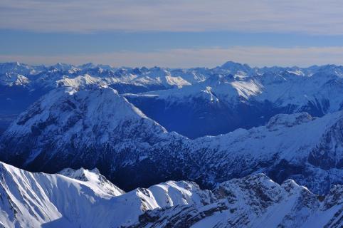 Blick über das Karwendel