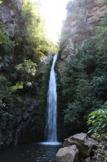 magischer Wasserfall