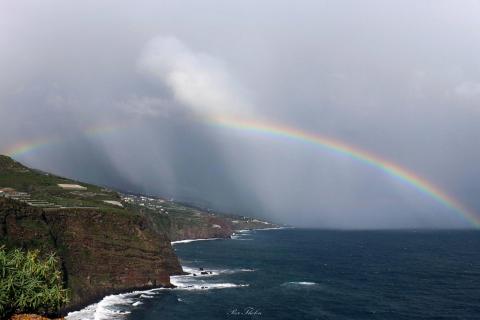 Regenbogen La Palma