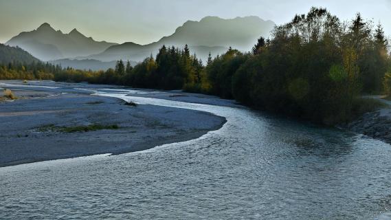 Isar bei Wallgau sk