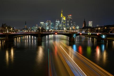 Mainhattan at night