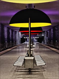 München: U-Bahn-Station Westfriedhof
