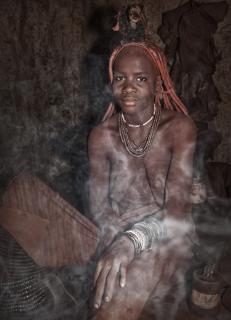 Himba-Frau