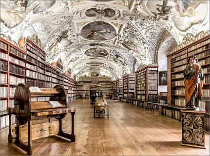 Bibliothek im Kloster Strahov_1