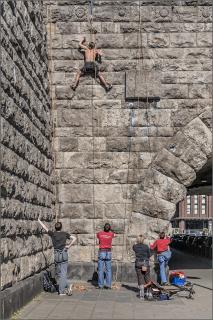 City climbing