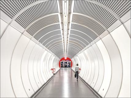 Im U-Bahn-Tunnel 