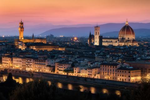 Über den Dächern von Florenz