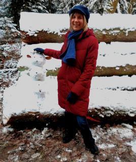 zwei (Schnee-)Frauen
