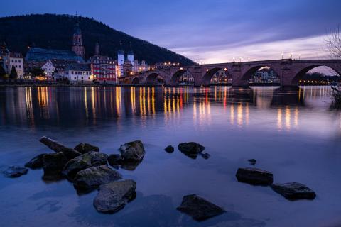 Heidelberg bei Nacht