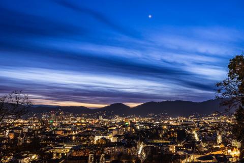 Graz in blau