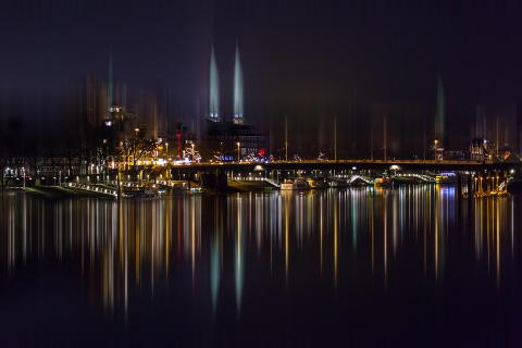 Bremen bei Nacht