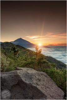 Teneriffa über den Wolken