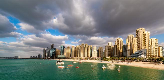 Dubai Marina Skyline