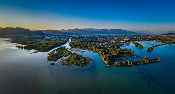 Bregenzerach Mündung