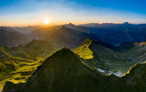 Sonnenaufgang am Glatthorn