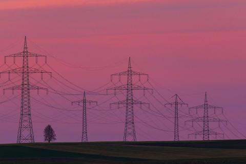 Powerline Sunset