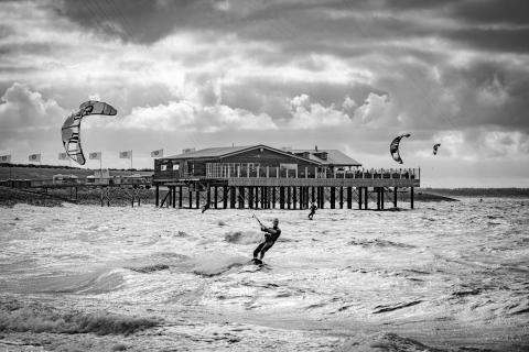 kitesurfin in Zeeland