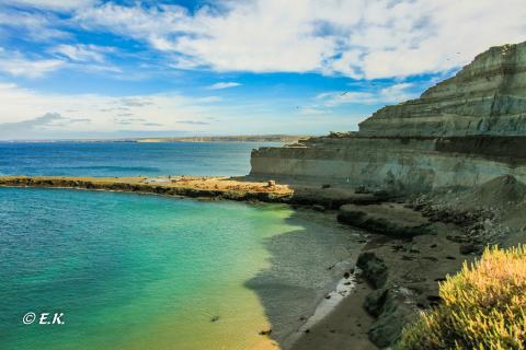 Am Strand von Puorto Madryn