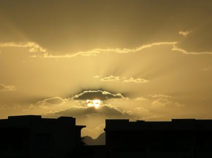 Ägypten Somabay Sonnenuntergang