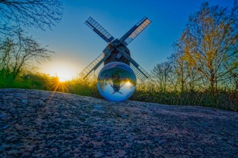 Bockwindmühle Borne in Brandenburg