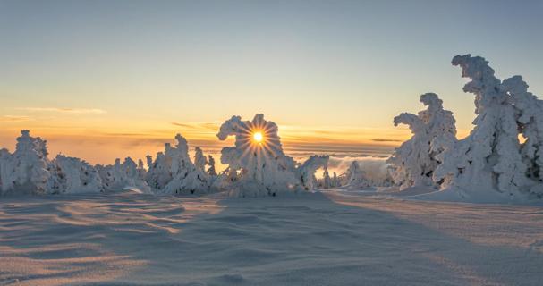 Wintertraum auf dem Brocken