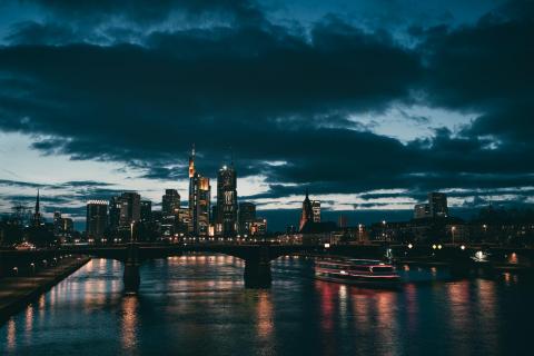 Frankfurt a.M. am Abend