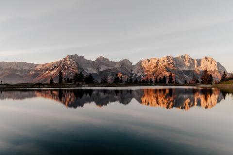 Blick auf den Wilden Kaiser