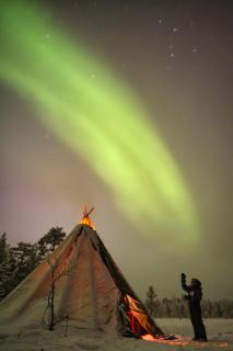 Lappland Aurora Hunting