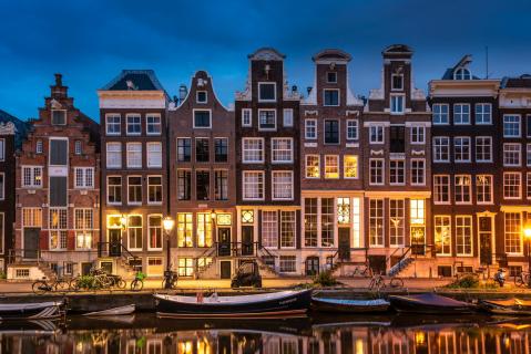 Amsterdam bei Nacht