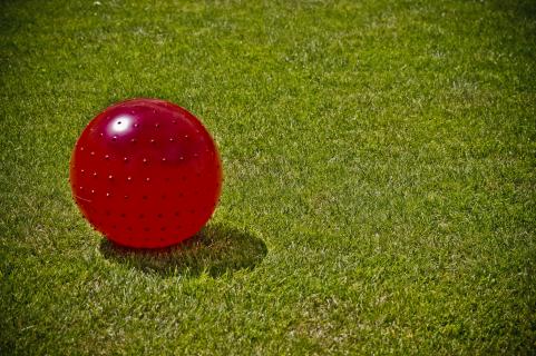 Red Ball on the Green
