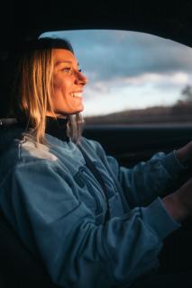 HappyBehindTheSteeringWheel
