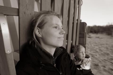 Frieden am STrand