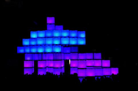 Kunst in der Blauen Nacht