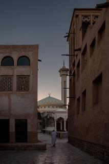 Abenddämmerung in Bur Dubai