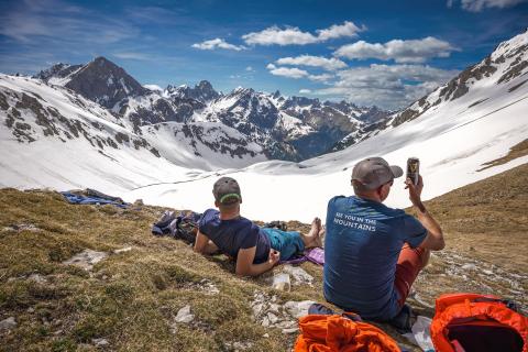 verdiente Pause auf 2250m