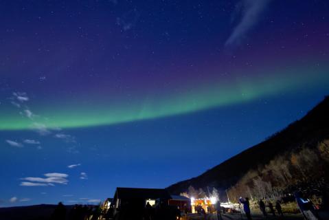 Polarlicht nahe Alta (Norwegen)