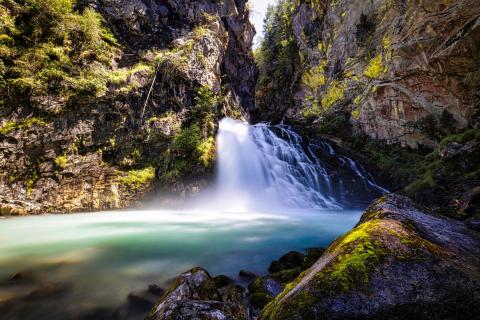 Dolomiten Reinbach Wasserfall
