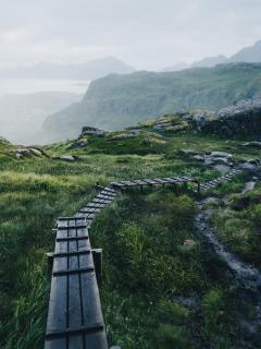 Nasses Norwegen