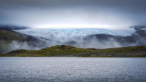 Clacier in Jotunheimen NP