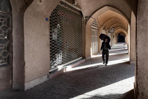 Walking Through Arches
