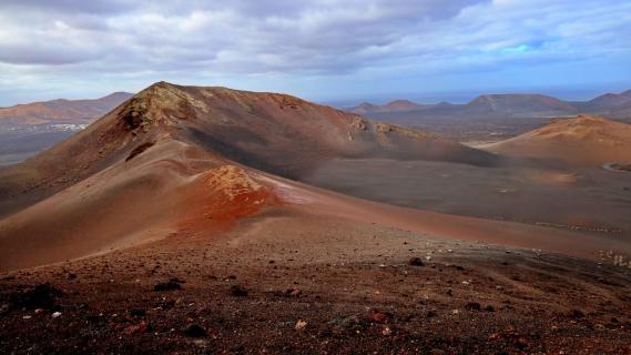 Crater at Timanfaya Nat.Park 