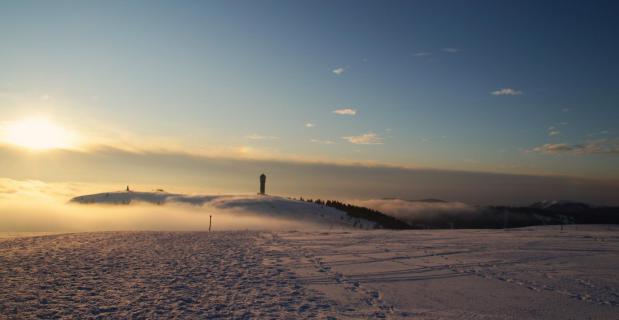 Sonnenaufgang am Feldberg